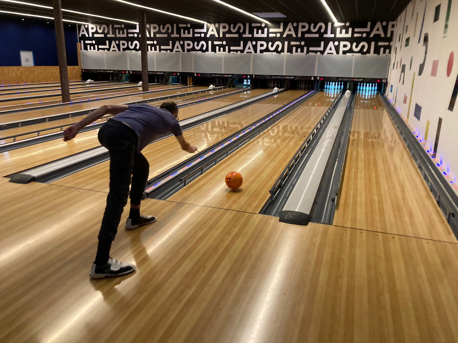 Activité Bowling lors d'un Séjour de Vacances Adaptées