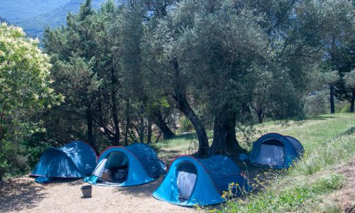 Camping à Sospel pour enfants lors des colonies de vacances organisées par LSCA